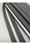 6 Mm Flat Rubber Thread Gray Color 10 Meters - 2