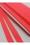 6 Mm Flat Rubber Thread Neon Red Color 10 Meters