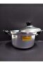 Öz Nehir Aluminum Food Pot with Handle and Lid No:2 24x13cm - 3