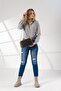 Women's Black-Tan Hand and Shoulder Bag - 5
