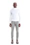 Ecru Comfort Fit Ribbed Turtleneck Wool Wool Sweater - 4