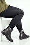21893-1 Women's Genuine Leather Zippered Boots - 2
