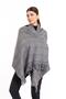 Double Sided Plaid Scarf Shawl-shoulder Shawl - 8