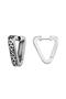 Boutique Patterned Big Triangle Vintage Design Men's 316l Steel Earrings
