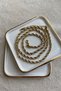 Steel Intermediate Size Twist Necklace