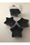 Bybirgül Anthracite 18 Pieces Silicone Mini Star Cake Mold, Muffin Mold, Cupcake Mold 18 Pieces - 3