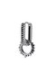Gothic Design Punk Accessory Long Hoop 316l Steel Men's Earrings