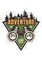 Time For Adventure Auto, Motorcycle, Helmet, Laptop Sticker 13x12 Cm