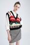 New Year's Themed V-Neck Sweater - 6