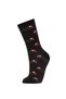 Women's New Year's Themed Cotton Long Socks