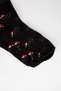 Women's New Year's Themed Cotton Long Socks - 4