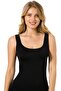 Emay Black Soft Thick Strap Athlete Corset 5002