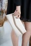 Ten Satin Rose Evening Dress Women's Bag with Stone Accessories