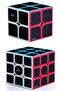 Qiyi Zeka - مجموعة مكعبات روبيك من ألياف الكربون 2x2 3x3