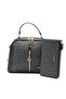 Women's Black Bag Wallet Combination - 2