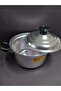 Öz Nehir Aluminum Food Pot with Handle and Lid No:2 24x13cm - 4