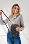Women's Black-Tan Hand and Shoulder Bag - 4
