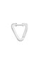 Boutique Patterned Big Triangle Vintage Design Men's 316l Steel Earrings - 2
