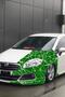 Dark Green Triangle Cut Camouflage Car Covering Foil 1 Square Meter (Glossy Foil Model) - 4