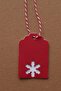Snowflake Perforated Note Card, 2 Pieces, Stringed Product Card, 15 Piece Pelur Gift Package - 4