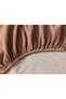Bowline Piece Washed Super King Duvet Cover Set 260 X 220 cm Beige – Terracotta - 4