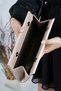 Ten Satin Rose Evening Dress Women's Bag with Stone Accessories - 2
