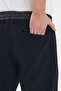 بنطال رجالي أسود مرن فضفاض من Jogger Basic Chino - 3