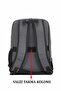 Reflective Zipper USB Device Imported Backpack 14''-15.6'' Inch Laptop Compartment Side Pocket - 5
