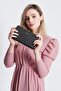 Women's Black Bag Wallet Combination - 4