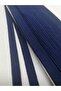6 Mm Flat Rubber Thread Navy Blue Color 10 Meters - 3