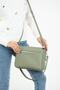 Green Long Strap Women's Shoulder Bag - 2