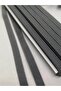 6 Mm Flat Rubber Thread Gray Color 10 Meters