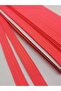 8 Mm Flat Rubber Thread Neon Red Color 10 Meters