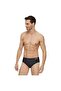 White Luxury Elastane Incebel Belted Men's Slip Panties New Season - 2