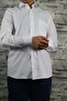 Erek Plain Classic Cut White Shirt - 3