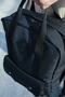 Unisex Black Waterproof Lightweight Comfortable Impertex Fabric Anti-theft Backpack (DAILY SCHOOL TRAVEL) - 5