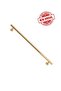 4122-320 Lux Stainless Gold Shiny Imported Handle Tv Unit Kitchen Cabinet Drawer Furniture Handle 320mm - 4