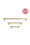 4122-96 Luxury Stainless Gold Shiny Imported Handle TV Unit Kitchen Cabinet Drawer Furniture Handle 96mm - 6
