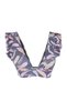 Frilly Leaf Patterned Triangle Bikini Top TBESS21BU0056 - 6