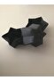 Bybirgül Anthracite 18 Pieces Silicone Mini Star Cake Mold, Muffin Mold, Cupcake Mold 18 Pieces - 6
