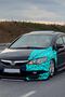 Turquoise Triangle Cut Camouflage Vehicle Covering Foil 1 Square Meter (the Shiny Foil Model) - 3