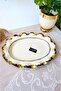 Valonia Gold Large Size Oval Presentation Service 39cm - 3