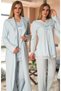 Effortt 4036m Blue Maternity Pregnant Set of 4 - 3