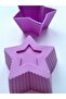 Bybirgül Lilac-purple 12 Pieces Silicone Mini Star Cake Mold, Muffin Mold 12 Pieces - 3