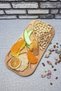 Wooden Beech Snack Bowl - Breakfast and Service - Presentation Plate Kz1024 - 3