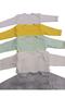 Long Sleeve Snap-on Badi Crew Neck Body Breathable Fabric Solid Color Bodysuit (Pack of 5) Between 0-48 Months - 2