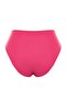 Fuchsia High Waist Normal Leg Bikini Bottom TBESS21BA0387 - 8