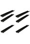 Under Door Cold Stop Dust Wind Sound Preventer Double Sided Thermal Insulation Sponge Door Wick 6 Pieces