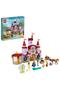 ® | Disney Princess™ Beauty and the Beast's Castle 43196 - Creative Toy Building Set (505 Pieces)