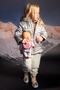 Baby Girl Waterproof Quilted Plush Lined Hooded Coat